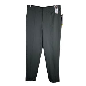 NWT Mondetta Women's 6 Green High Rise Lined Tailored Pant *